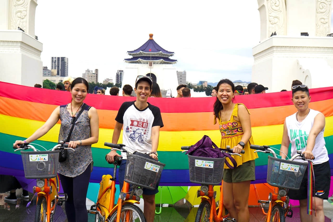 不论在哪都能无所畏惧地相爱！台湾省将举办首次亚洲彩虹骑行 -1